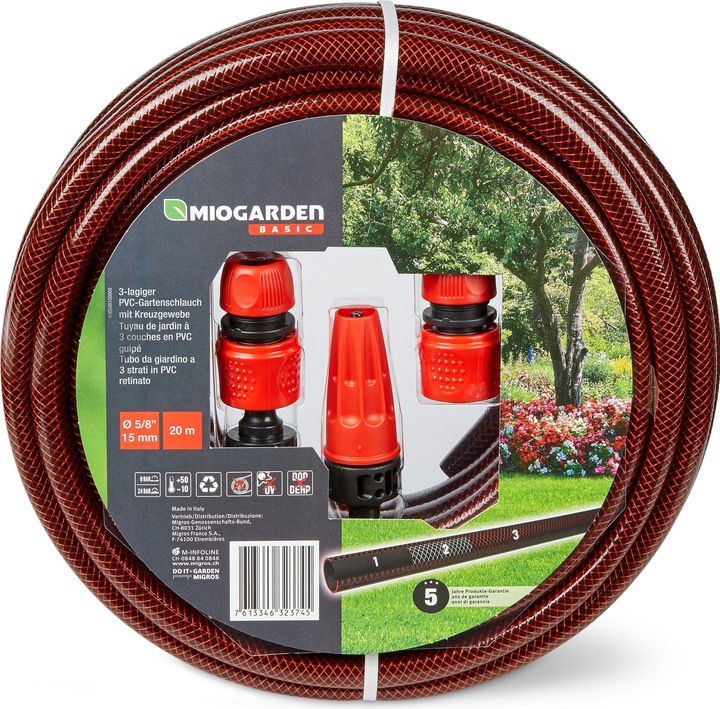 Immagine prodotto Miogarden Gartenschlauch-Set (20 m)