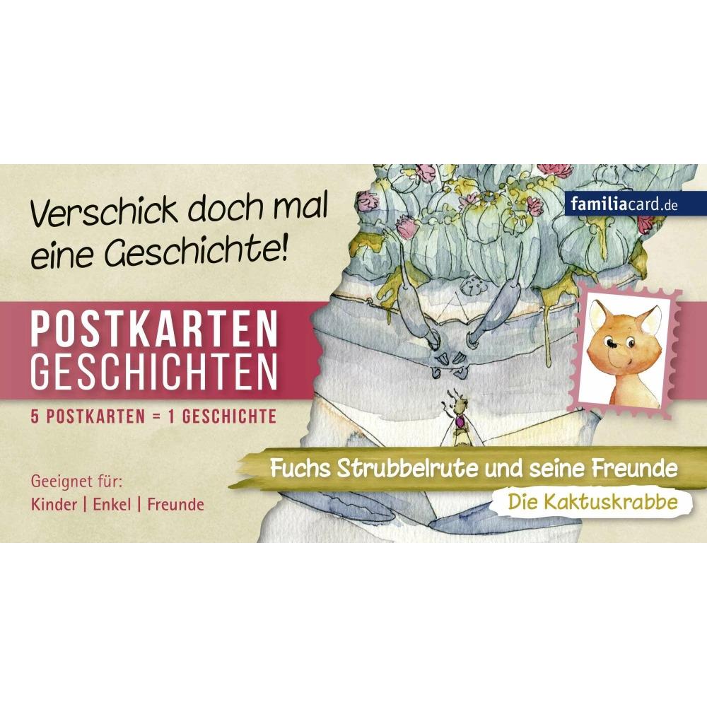 Fuchs Strubbelrute und seine Freunde 03 - Die Kaktuskrabbe, Kinderbücher von Nicole Pustelny, Leon Alexander Schmidt