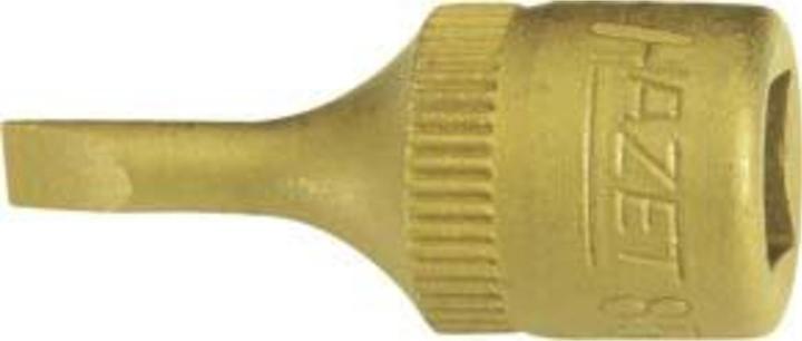 Produktbild HAZET Schraubendreher-Steckschlüsseleinsatz 8503-1X5.5 ∙ Vierkant6,3 mm (1/4 Zoll) ∙ Schlitz Profil… (5.5 mm)