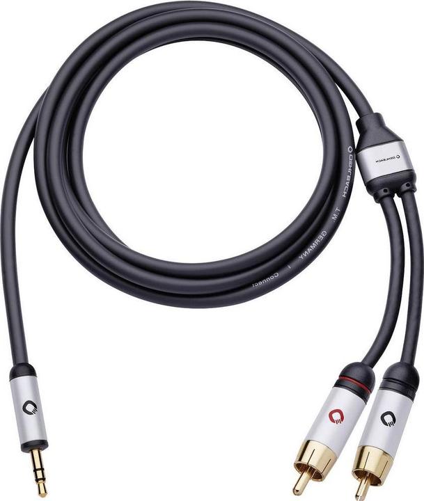 Oehlbach 2in1 (1.50 m, 3.5mm jack (AUX), Cinch)