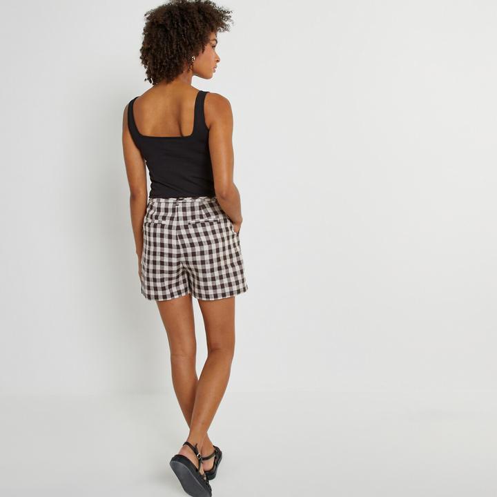 Image du produit La Redoute Collections Top à encolure carrée (XS)