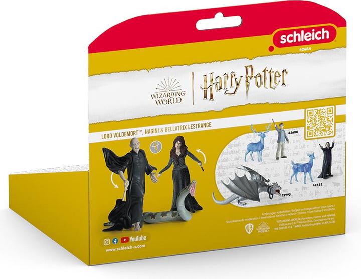Produktbild Schleich Lord Voldemort™, Nagini & Bellatrix Lestrange