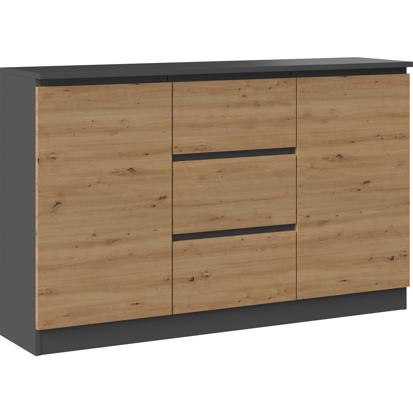 Thumbnail - Topeshop, Kommode + Sideboard, Kommode (120 x 40 x 75 cm)