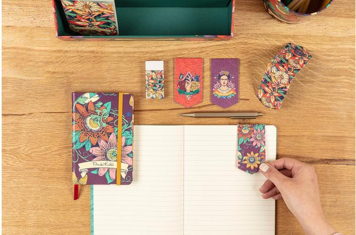 Actual product image Clairefontaine Frida Kahlo, Set of 2 bookmarks 7,5x4 cm