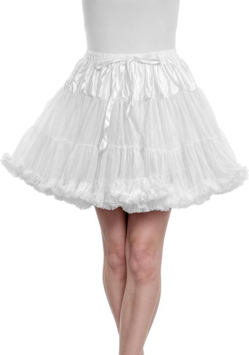 Actual product image Metamorph Rüschen Tutu weiss - Karneval Faschingskostüm Rock (One size)