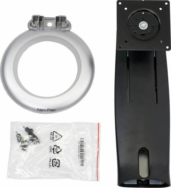 Produktbild Ergotron Neo-Flex Monitor Standfuss mit patentierter CF-Technologie (Tisch, 24", 7.30 kg)