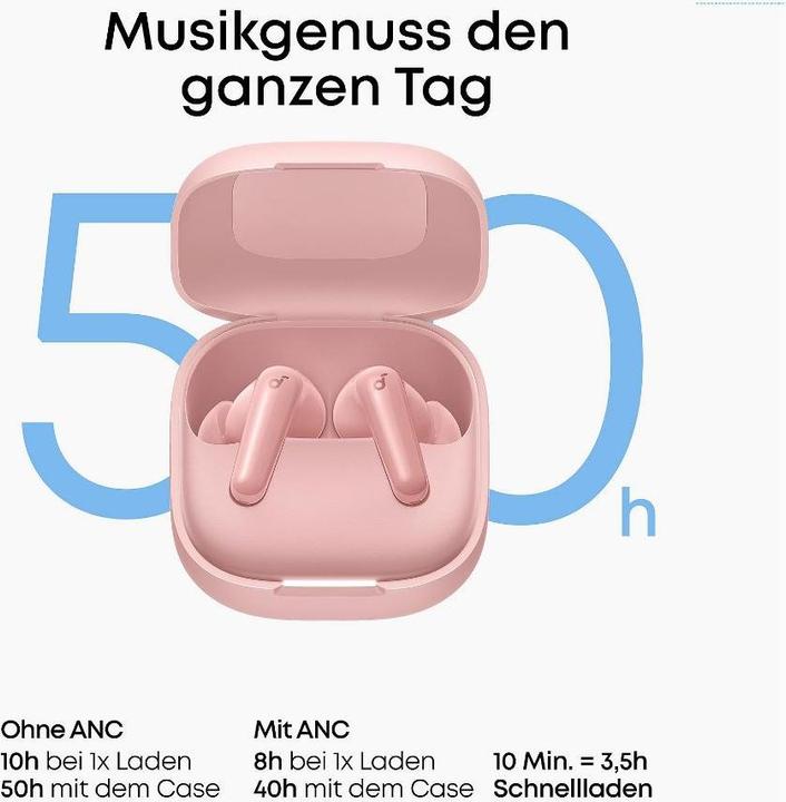 Actual product image Anker Soundcore P31i pink (ANC, 10 h, Wireless)