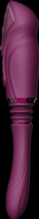 Actual product image Zalo Sesh shock heating vibrator with remote control