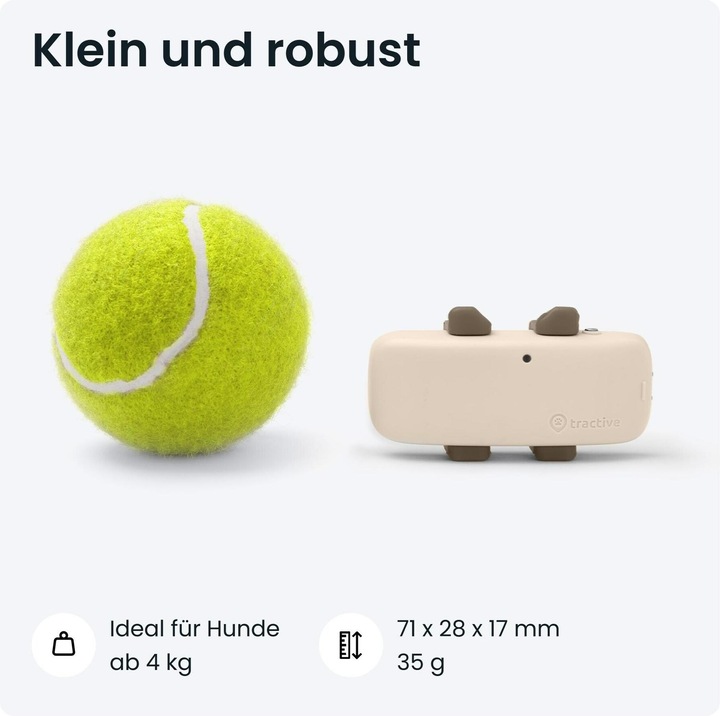 Produktbild Tractive Dog 4 GPS Tracker für Hunde (Hund, Allgemein)