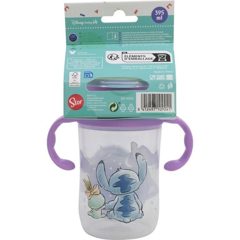 Stor, Stoviglie + posate per bambini, Häkelbecher für Kinder 395 ml Stitch