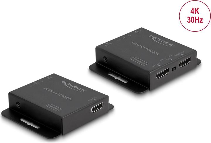 Delock HDMI Extender Set über Cat.6 Kabel 4K 30 Hz