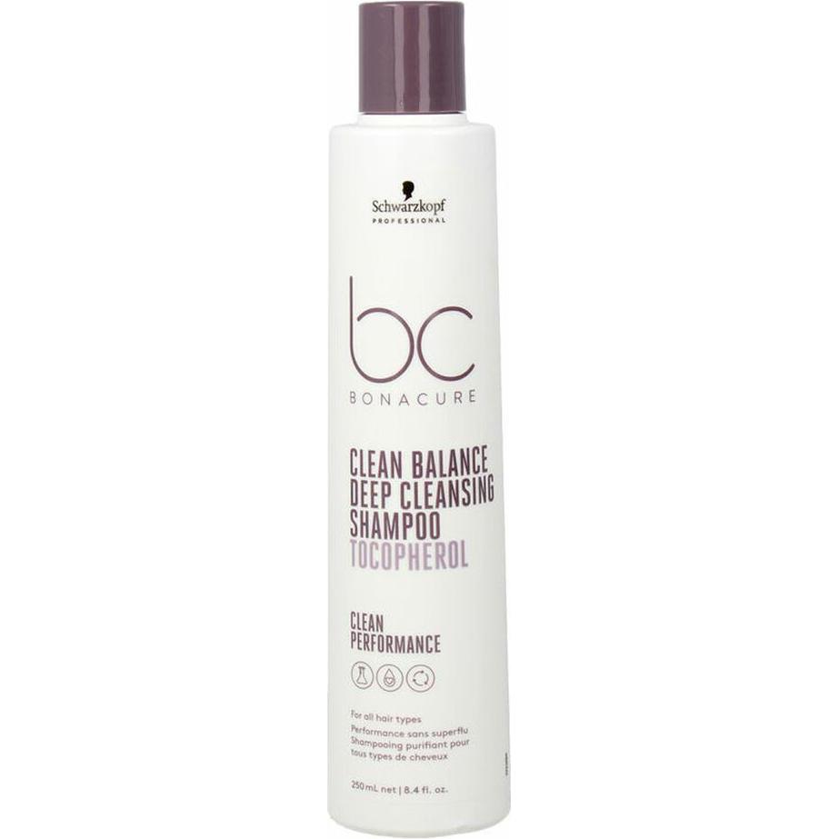 Schwarzkopf, Shampoo, Revitalisierendes Shampoo Bonacure Clean Balance Tocopherol (250 ml) (250 ml, Flüssiges Shampoo)