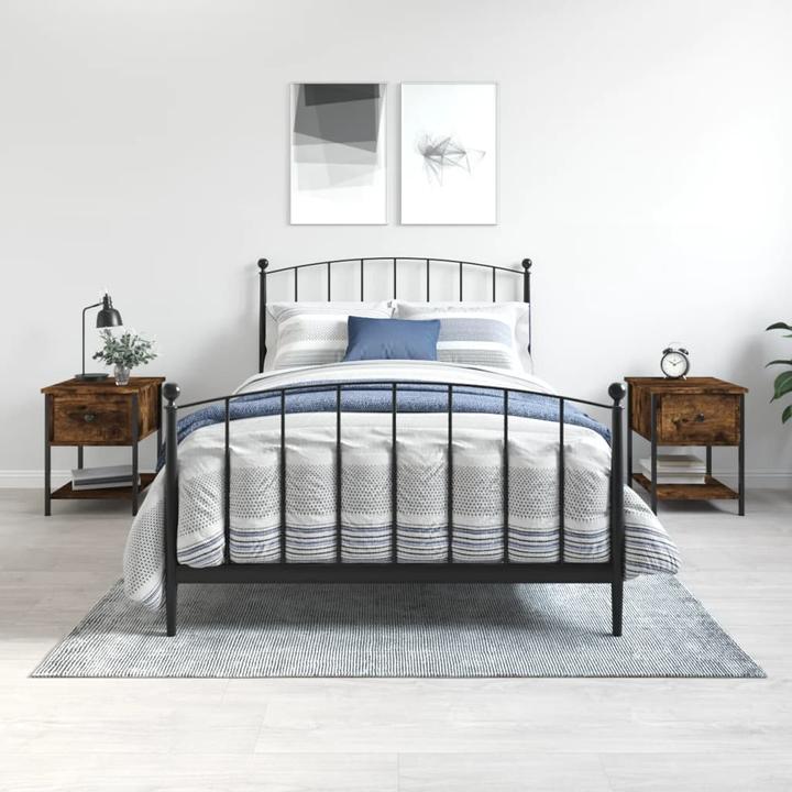 Produktbild vidaXL Nachttisch (35.50 x 35.50 x 45 cm)