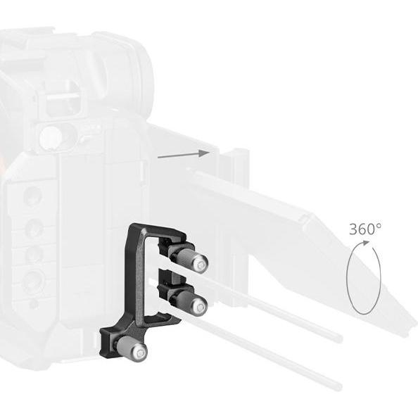 SmallRig 6062 USB-C Cable Clamp for Cages for Sony Alpha 7 V (Accessori video vari), Accessori video, Nero