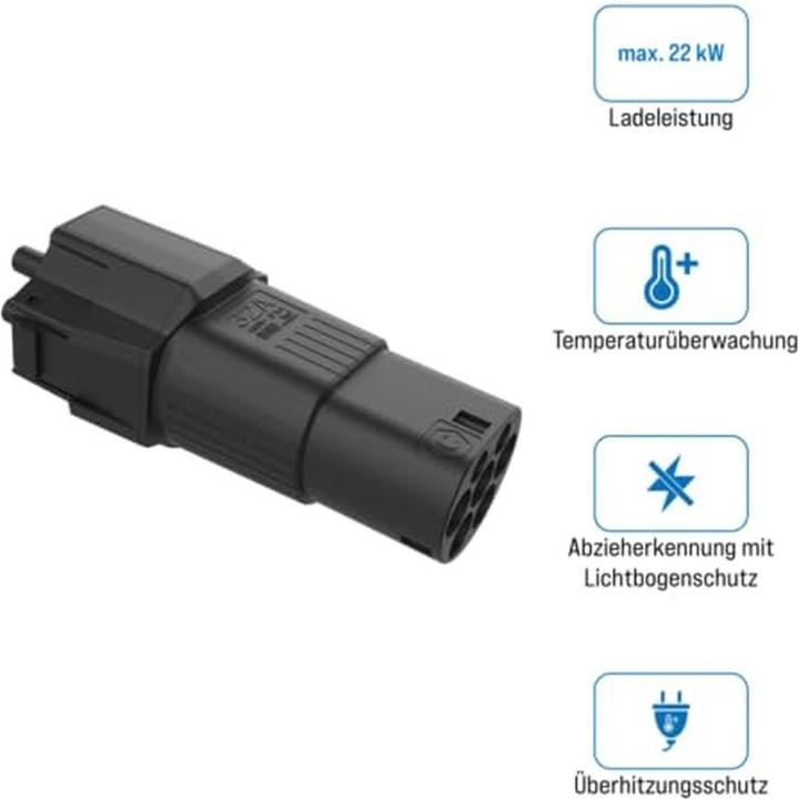 Produktbild NRGkick Steckeraufsatz (Typ 2, 22 kW, 32 A)
