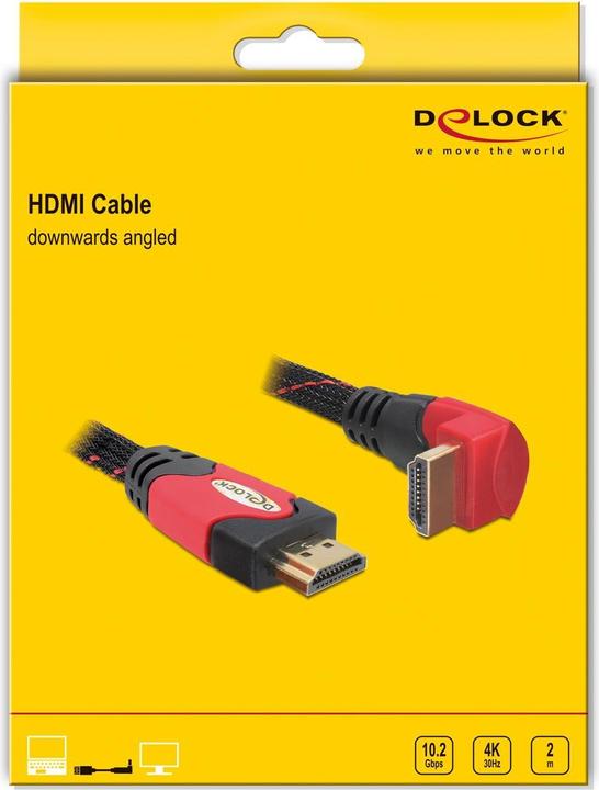 Produktbild Delock HDMI (Typ A) — HDMI (Typ A) (2 m, HDMI, 1.4)