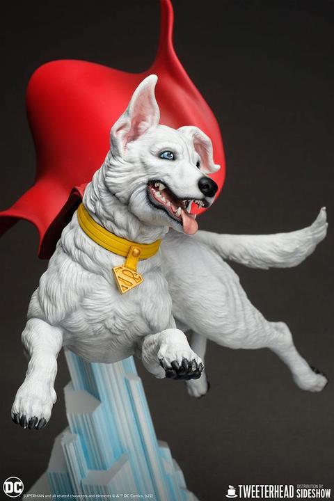 Actual product image Tweeterhead DC Comics statuette Krypto 32 cm