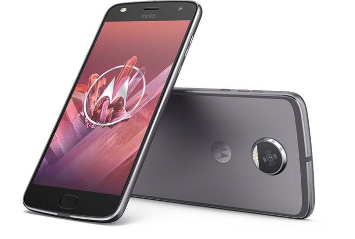 Produktbild Motorola Moto Z2 Play + JBL Soundboost 2 (64 GB, Lunar Gray, 5.50", Dual SIM + SD, 4G)
