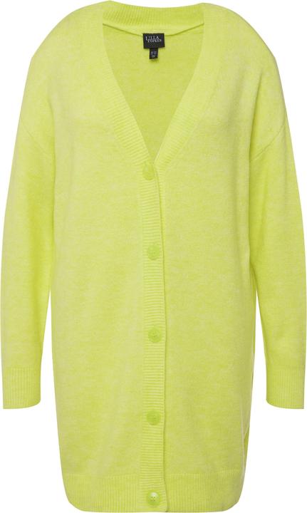 Produktbild Ulla Popken Strickjacke, Boxy, Knöpfe, V-Ausschnitt, Feinstrick (50, 52)