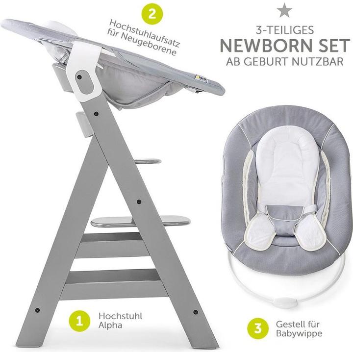 Actual product image Hauck Alpha Plus Set (Stair high chair)