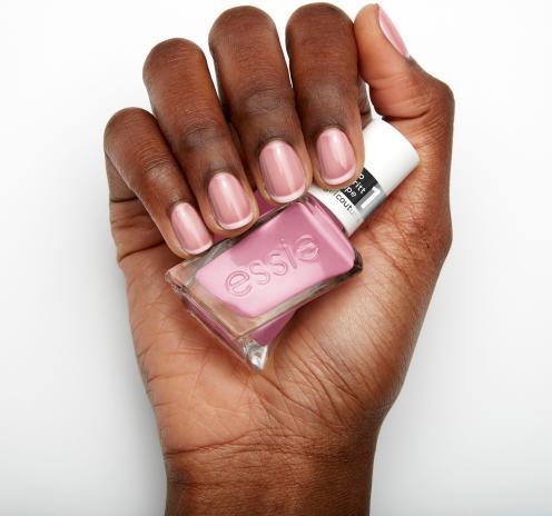 Actual product image Essie Gel Couture (506, Bodice Goddess, Peelable nail polish)