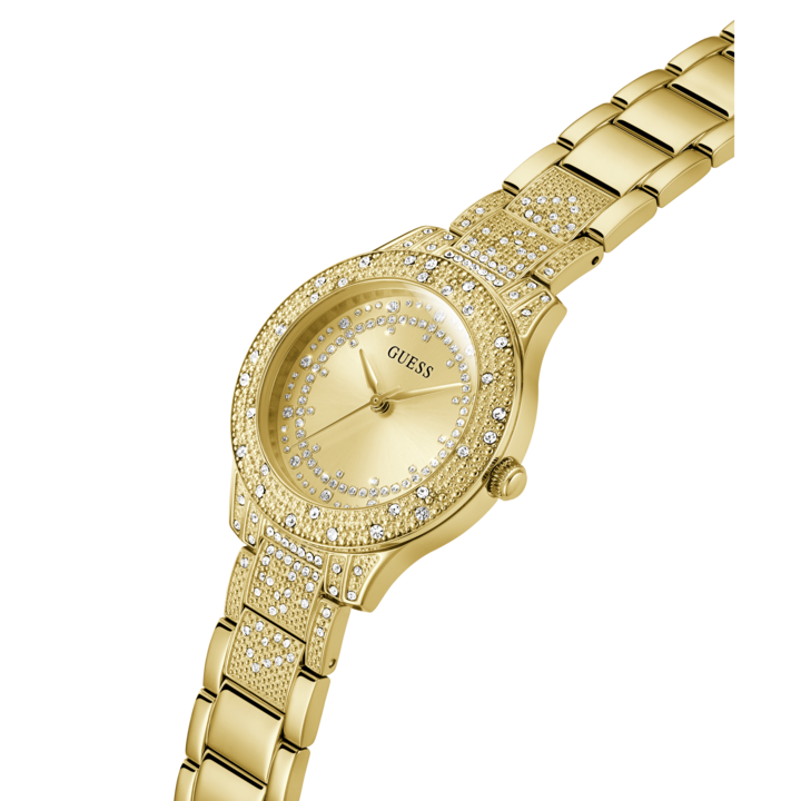 Produktbild Guess P GLD CS W/ CRYS / SUN CHAMP GLITZ DL / P GLD BRCT W/ CRYS Armbanduhr (36 mm)