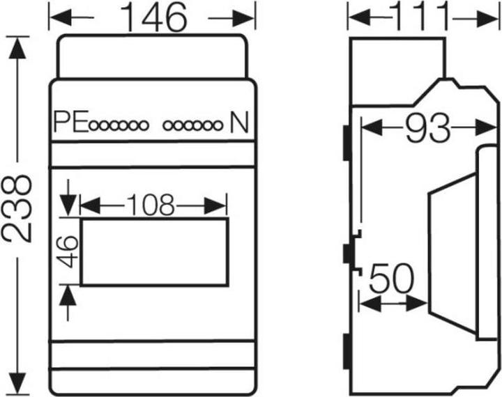 Produktbild Hensel KV-Automatengehäuse