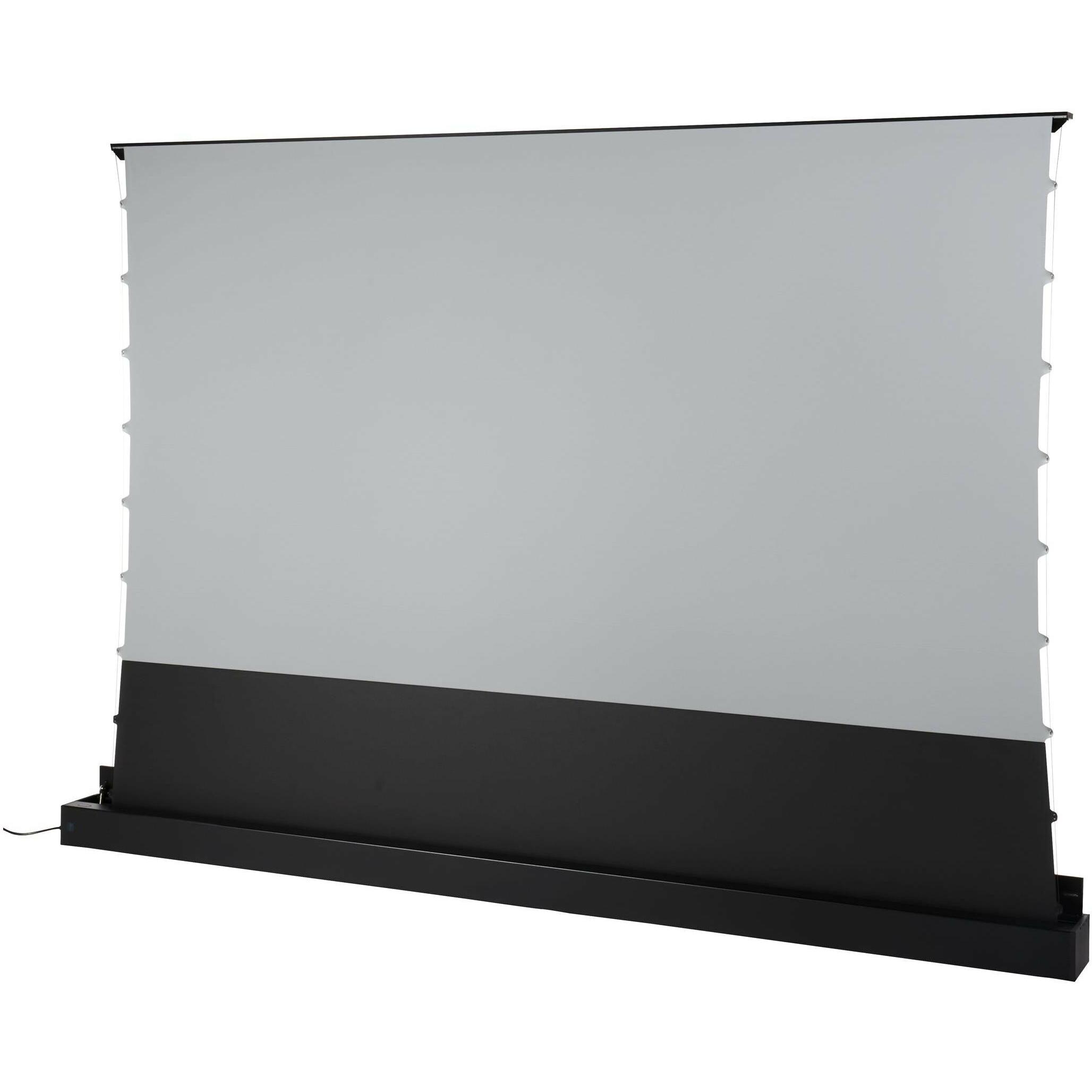 Celexon UST Hochkontrast Bodenscheren Leinwand - HomeCinema Plus, 110" schwarz (110", 16:9), Leinwand, Schwarz