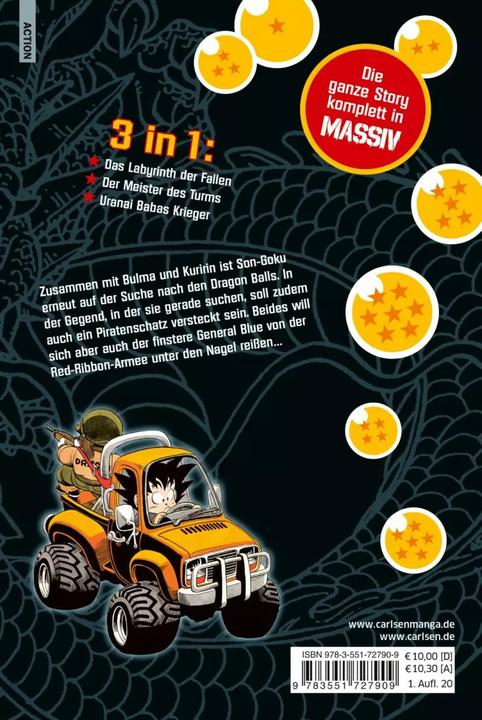 Produktbild Dragon Ball Massiv 3: Dragon Ball Massiv 3 (Deutsch, Akira Toriyama, 2020)