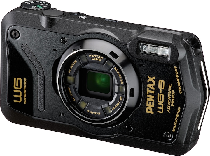 Pentax WG-8 schwarz (28 - 140 mm, 20 Mpx, 1/2,3'')