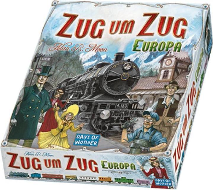 Image du produit Asmodée Les aventuriers du rail Europe (Allemand)