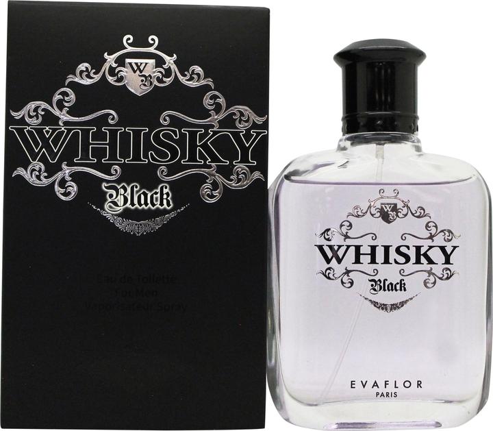 Actual product image NoName EVAFLOR Whisky Men Black EDT spray 100ml (Eau de toilette, 100 ml)