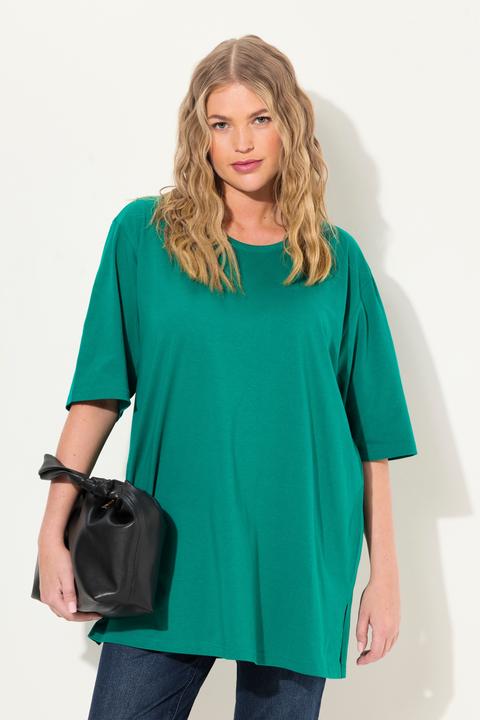 Immagine prodotto Ulla Popken Maglia dal taglio morbido con scollo rotondo e mezze maniche (42, 44)