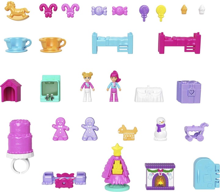 Actual product image Polly Pocket Advent calendar