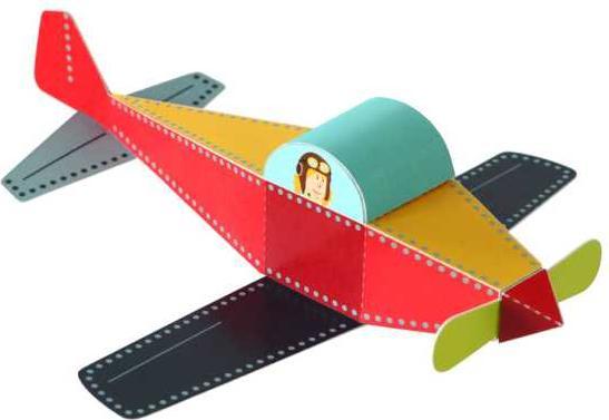 Image du produit Pukaca Jouets en papier. Avion (Allemand)