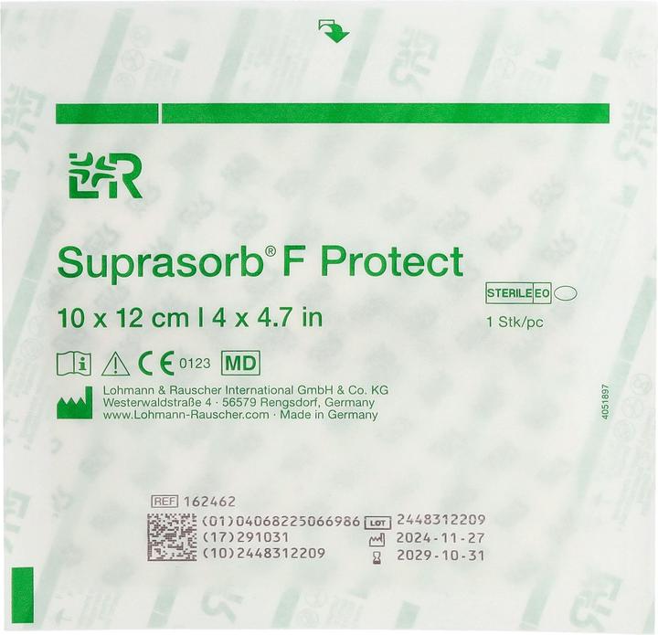 Actual product image Lohmann & Rauscher SUPRASORB F P FO10X12CM ST (10 x)