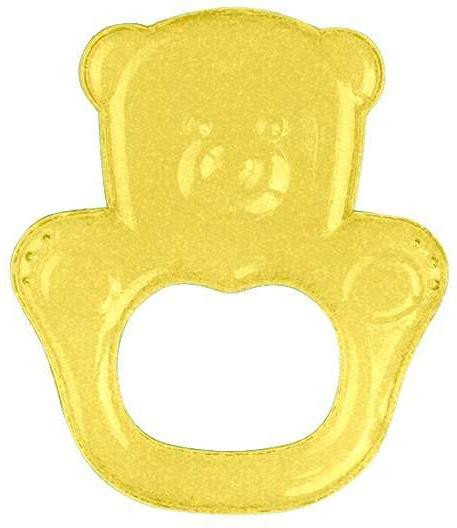 Immagine prodotto Babyono Anello di dentizione con orsetto in gel (1 pz) (0 Mesi)