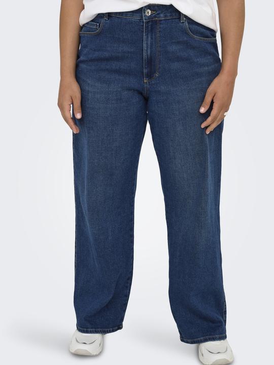 Produktbild Only CARSNOW Hohe Taille Weiter Beinschnitt Jeans Jeans mit weitem Bein (46)