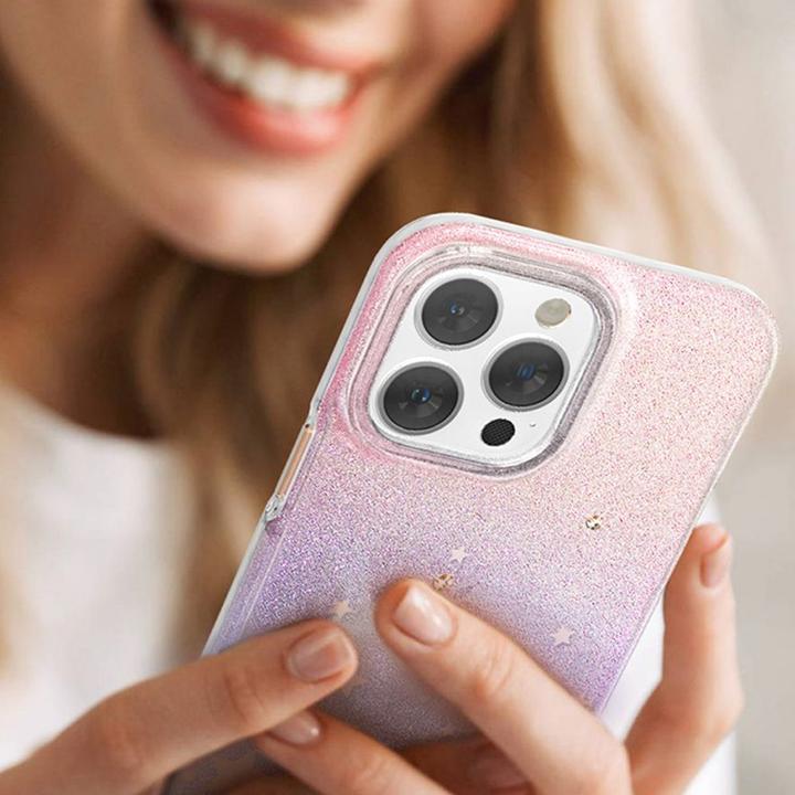 Actual product image Kingxbar Heart Star series case for iPhone 14 Pro Max case with zodiac stars (Apple iPhone 14 Pro Max)