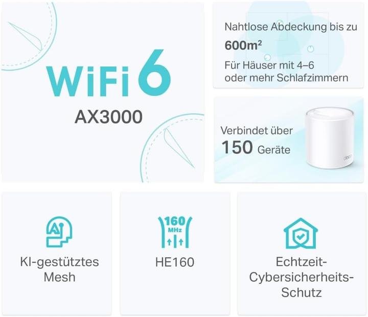 Produktbild TP-Link Deco X50 (3-pack)