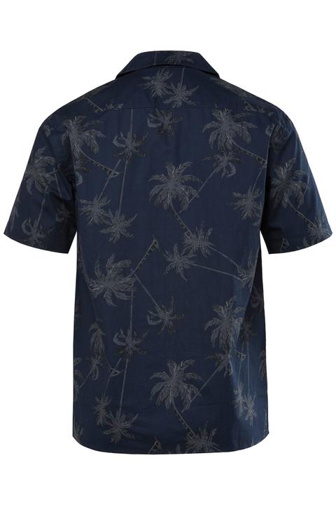 Immagine prodotto JP1880 Hemd, Halbarm, Cuba-Kragen, Alloverprint, Cuba-Fit (8XL)