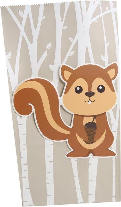 Produktbild Cut my Cookies Papiertüte Waldtiere 12 Stück, Mehrfarbig (12x)