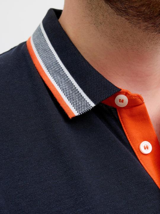 Produktbild Jack & Jones Plus Size Jjepaulos Polo Ss Noos Pls (5XL)