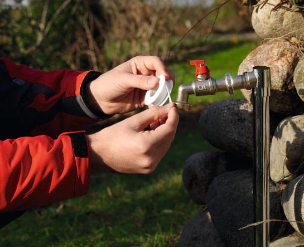 Actual product image tesa Stop Water repair belt (White)