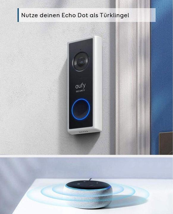 Produktbild eufy Battery Doorbell Slim (Kabellos)