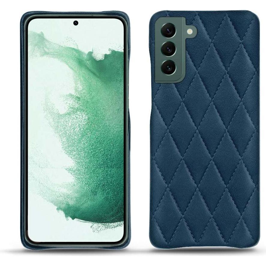 Noreve Lederschutzhülle (Samsung Galaxy S22+ 5G), Smartphone Hülle, Blau