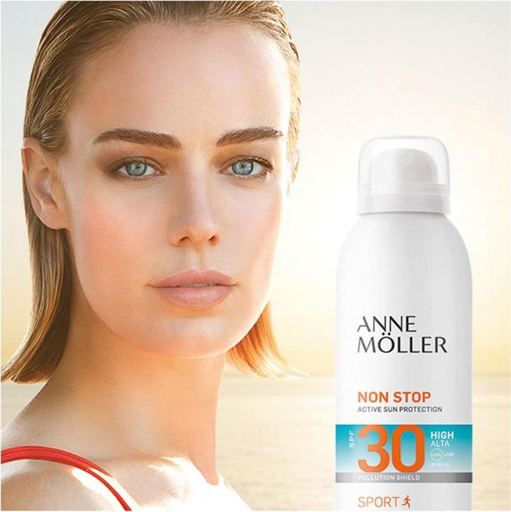 Actual product image Anne Möller Non Stop Sunscreen Mist SPF30 (Sun spray, SPF 30, 150 ml)