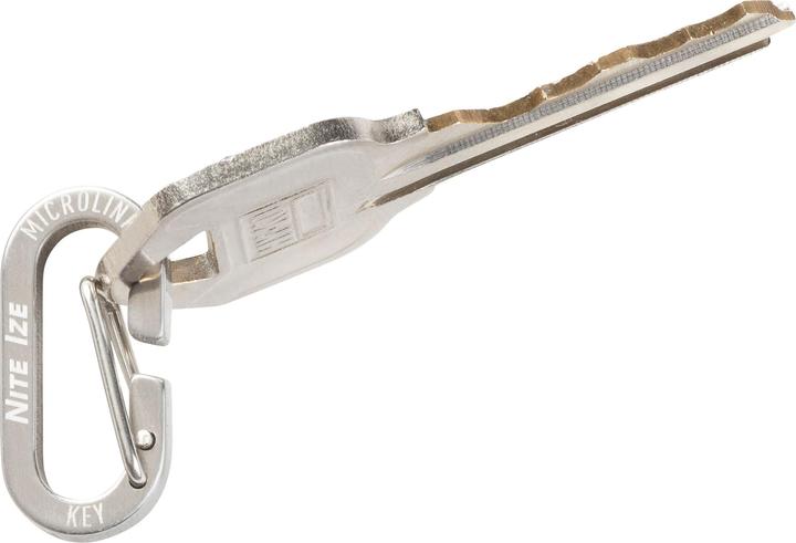 Nite Ize MicroLink Steel Silver Karabiner 4 Stück