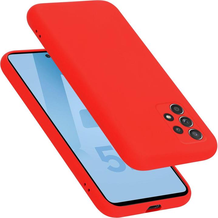 Actual product image Cadorabo TPU Liquid Silicone Case Cover (Samsung Galaxy A52 5G)
