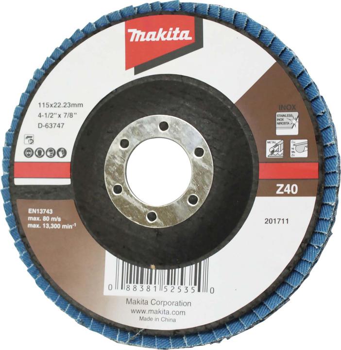 Image du produit Makita Roues à lamelles 115mm Z60 (Z60)
